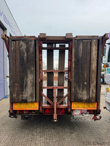 Низкий погрузчик Fruehauf **FULL STEEL-BELGIAN ORIGINE**