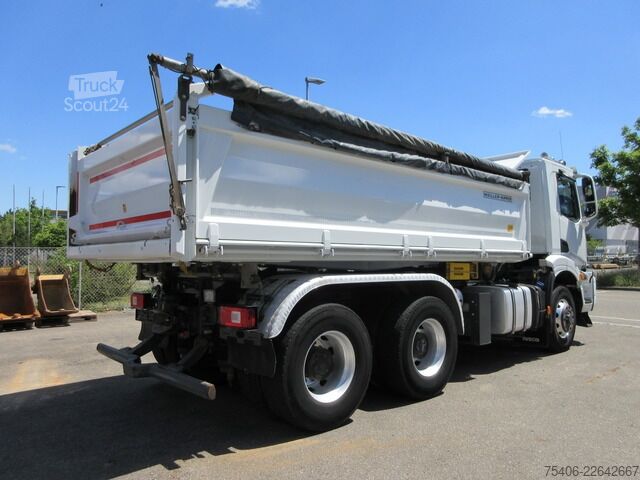 Üç taraflı damperli kamyon iveco X-Way 480 AD300XZ 6x6, Hydrodrive, Bordmatic