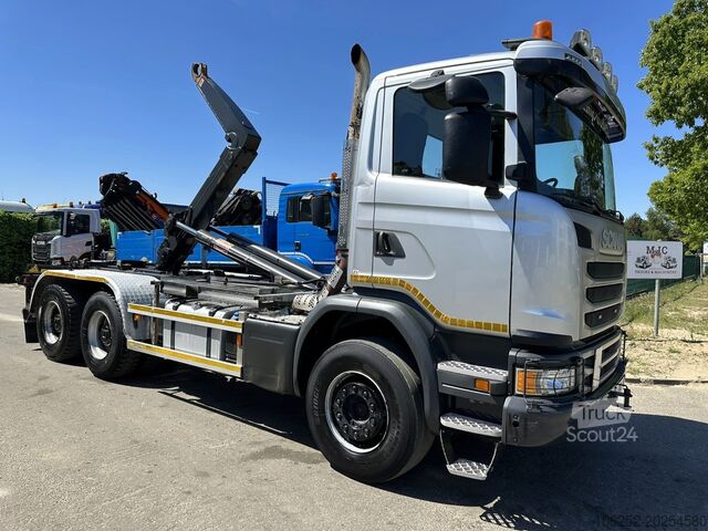 Système de bras à crochet Scania G450 6x4 HAAKSYSTEEM AJK 20T - 5760mm - 3m90 WB...