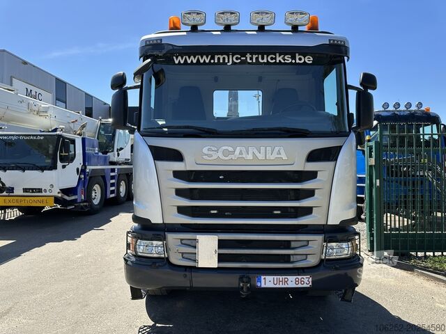 Système de bras à crochet Scania G450 6x4 HAAKSYSTEEM AJK 20T - 5760mm - 3m90 WB...
