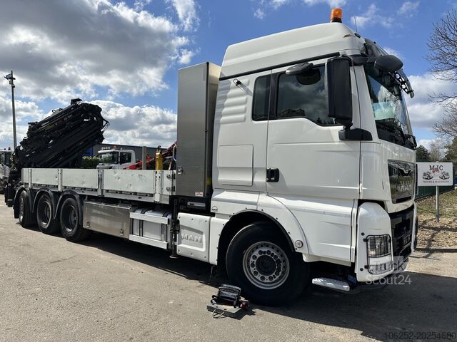 Camião-grua MAN TGX 35.420 8x4-4 TRIDEM + CRANE (26m!) HIAB X-H...