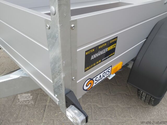 Remorque à voiture Saris DW 2000 255x153x43cm Tandem Aluwände