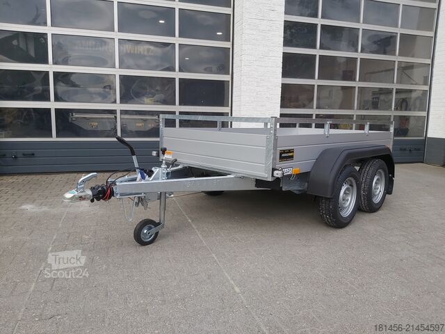 Remorque à voiture Saris DW 2000 255x153x43cm Tandem Aluwände