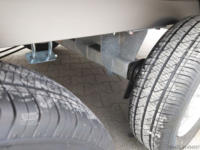 Remorque à voiture Saris DW 2000 255x153x43cm Tandem Aluwände