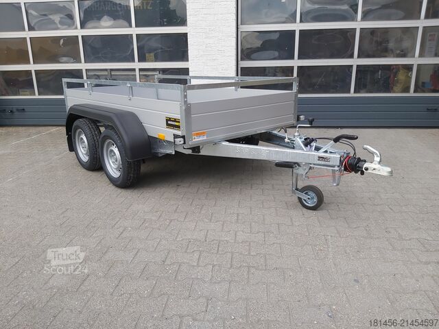 Remorque à voiture Saris DW 2000 255x153x43cm Tandem Aluwände