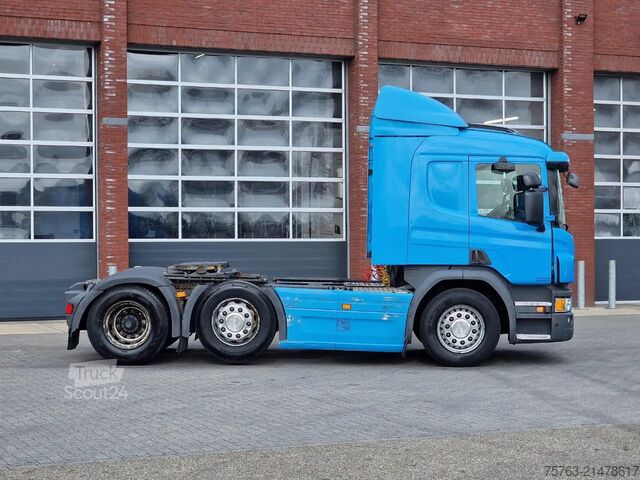 MTS standard Scania P410 6x2/4 - Full air - Navi - Fridge - Euro