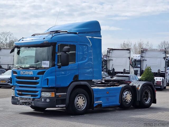 MTS standard Scania P410 6x2/4 - Full air - Navi - Fridge - Euro