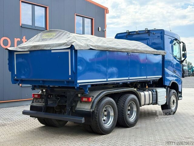 Kiper tovornjak Volvo FH550 6x4 EURO6 TERMOIZOLOWANA WYWROTKA DWUSTRO...