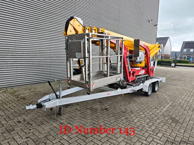 Plataforma telescópica Teupen Leo 23 T Including Trailer!