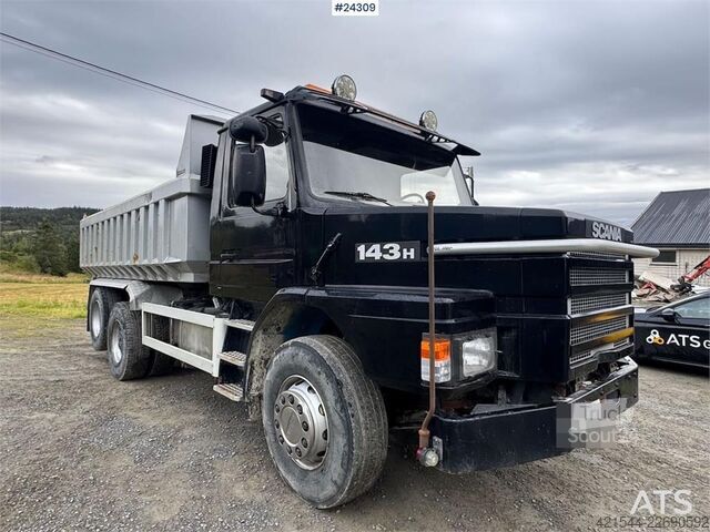 Tipper Scania T143 Cab-Over Truck – Veteran