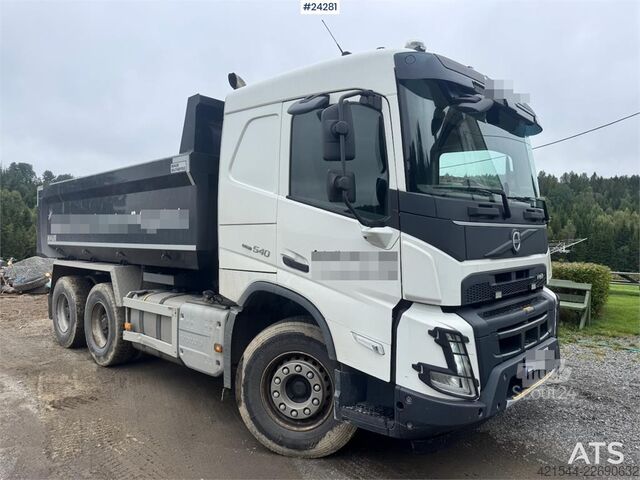 Sklápěč Volvo FMX 540 6x4 Tipper Truck – Only 97,000 km!