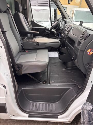 Transportador con plataforma y toldo Renault Master 3,5T Plane*Allrad*Klima*1.Hand*
