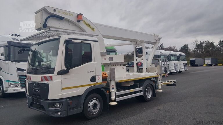 Lkw-Arbeitsbühne MAN TGL 8.190 BB Palfinger P 300 KS