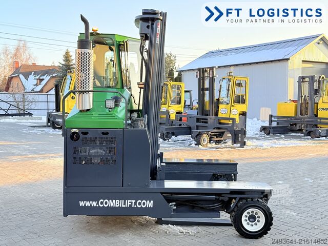 Chariot élévateur multidirectionnel Combilift C4000 GAS TRIPLEX 5550 FREE LIFT CABIN