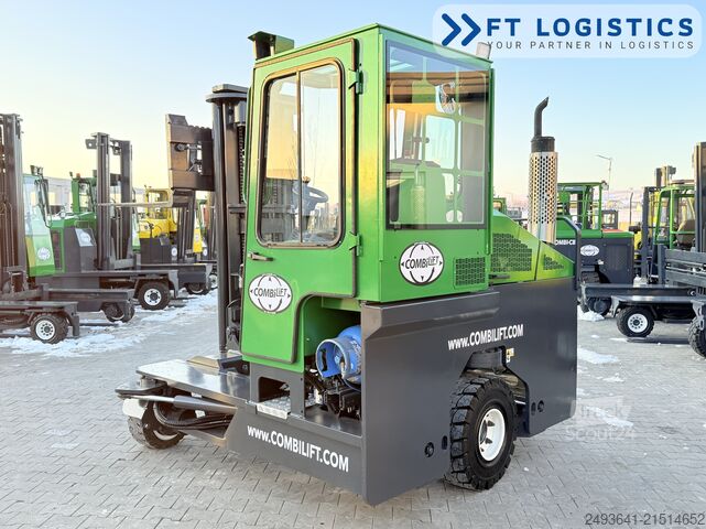 Chariot élévateur multidirectionnel Combilift C4000 GAS TRIPLEX 5550 FREE LIFT CABIN
