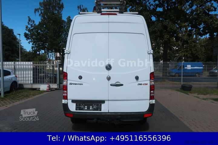 Fourgon surélevé MERCEDES-BENZ Sprinter II Kasten 316 CDI /Klima/1.Hand/FN: B18