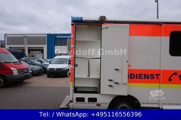 Brannbil MERCEDES-BENZ Sprinter II Pritsche 316 CDI/RTW/Klima/ FN:B42