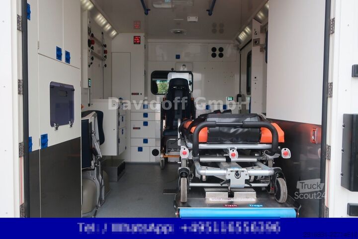 Brannbil MERCEDES-BENZ Sprinter II Pritsche 316 CDI/RTW/Klima/ FN:B42