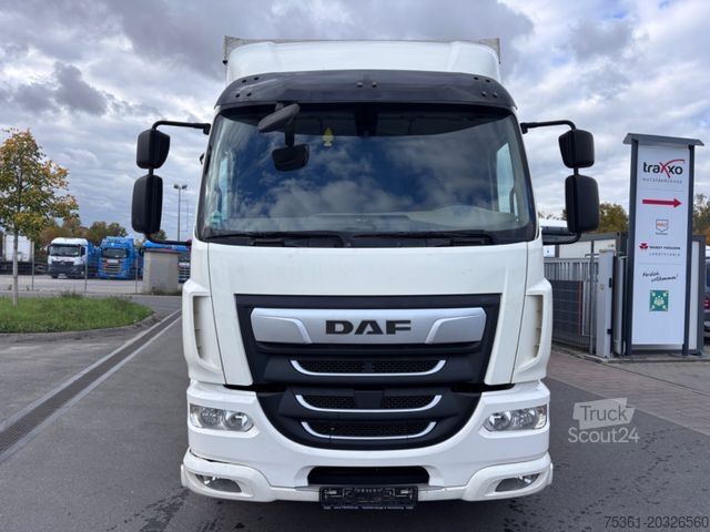 LKW mit Pritsche & Plane DAF LF 320 Sleper Cab Pritsche & Plane mit LBW E6