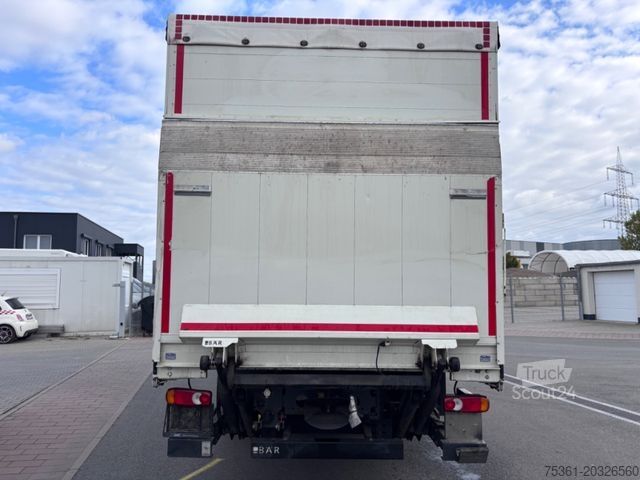 LKW mit Pritsche & Plane DAF LF 320 Sleper Cab Pritsche & Plane mit LBW E6
