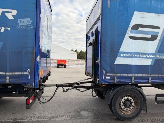Tenteli düz yataklı kamyon MAN TGX 26.420 + SCHWARZMÜLLER **TOP ZUSTAND**