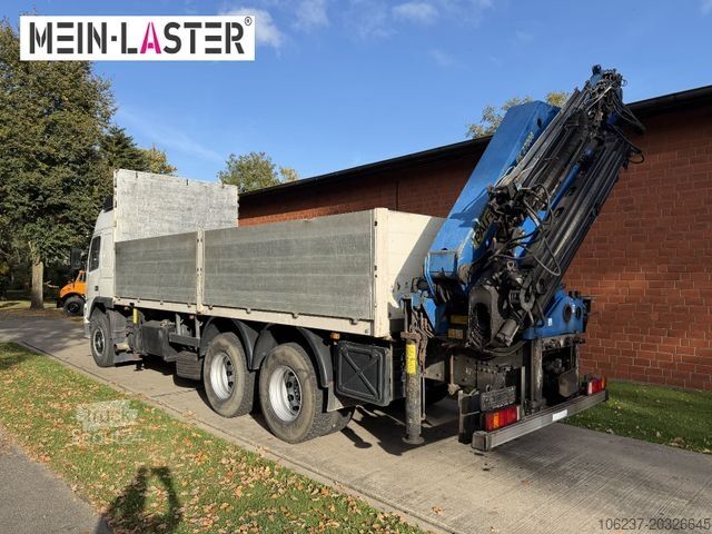 Tovorna dvigalka na tovornjaku VOLVO FM12 380 PK 27000D 24,5m 5+6 Deutscher LKW