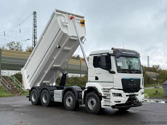 Camião basculante MAN TGS 35.480 BB 8X4 Mulden Kipper 5X Vorhanden