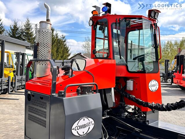 Carrello elevatore a 4 vie Combilift C4000 / GAS / TRIPLEX / 9300MM /LIKE NEW