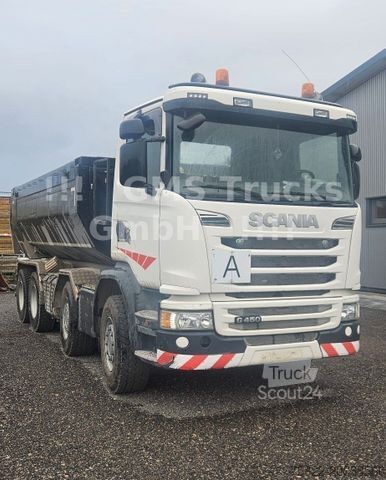Tipvogn SCANIA G450 / ISO Thermo Mulde / 8X4 / Opti Cruise