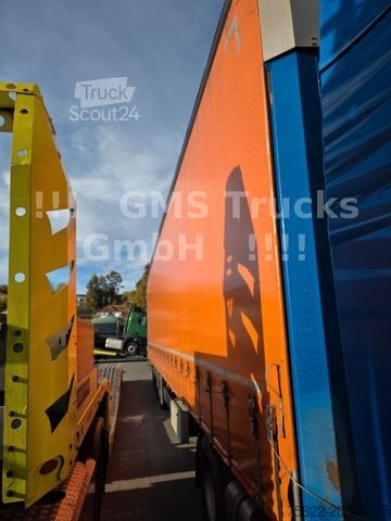 Åben sættevogn med presenning SCHMITZ CARGOBULL SCB S3T / Varios / German / neutrale Plane
