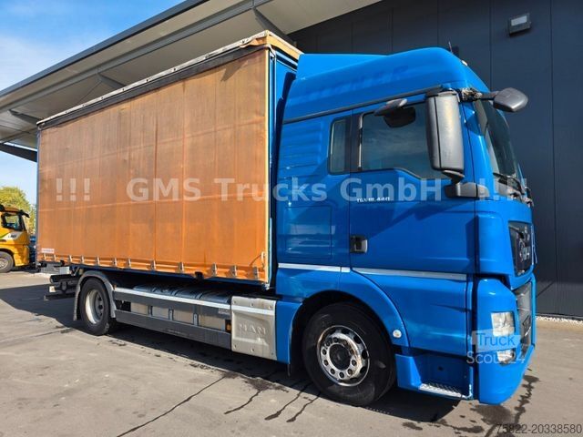 Flaklastbil med kapell MAN TGX 18.440 / 6,1m / Autom + Ret