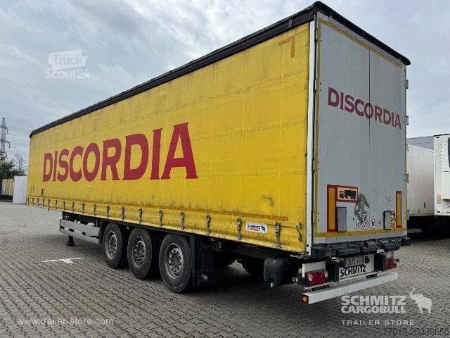 Atvira puspriekabė su tentu Schmitz Cargobull Curtainsider Standard