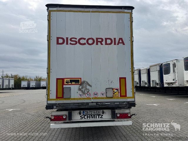 Atvira puspriekabė su tentu Schmitz Cargobull Curtainsider Standard