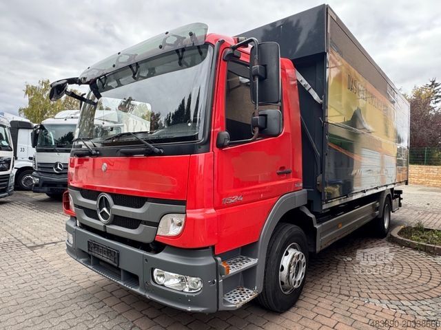 Gėrimų sunkvežimis MERCEDES-BENZ Atego 1524/LBW/Klima/2.AHK/Blatt-Luft