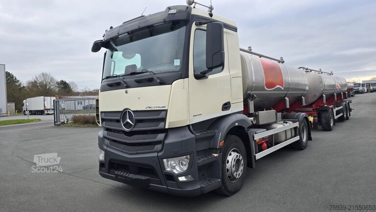 Camião cisterna Mercedes Benz Actros 1845 4x2  ISOLIERT