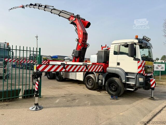 Dépanneuse MAN TGS 41.440 8x4 + (45m!) CRANE FASSI F2150 RAL 8...