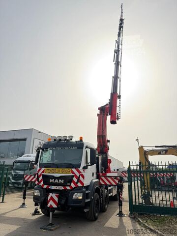 Dépanneuse MAN TGS 41.440 8x4 + (45m!) CRANE FASSI F2150 RAL 8...