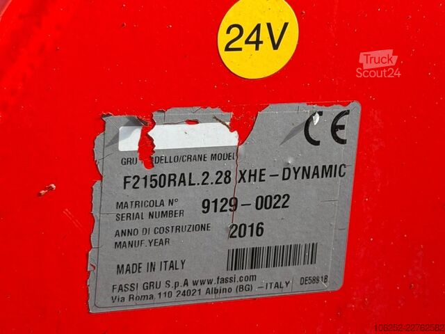 Dépanneuse MAN TGS 41.440 8x4 + (45m!) CRANE FASSI F2150 RAL 8...