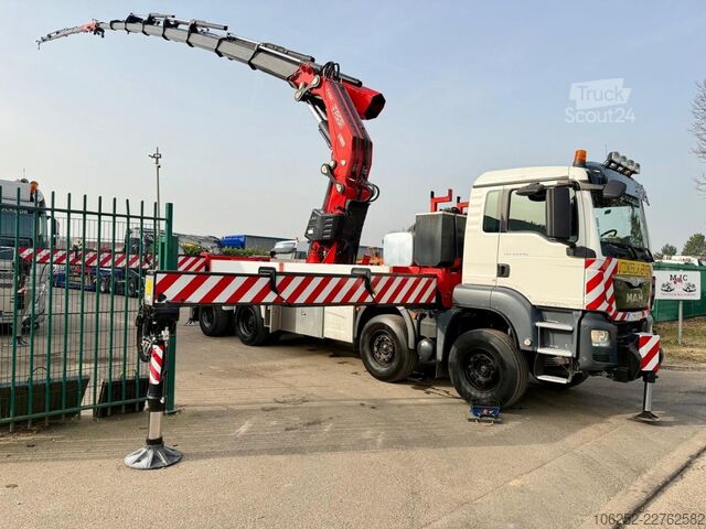 Dépanneuse MAN TGS 41.440 8x4 + (45m!) CRANE FASSI F2150 RAL 8...