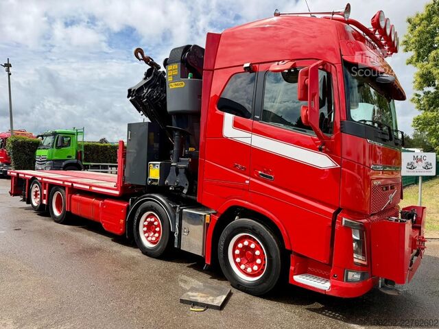 Lasteplattform Volvo FH 750 8x2 + PALFINGER PK92002 SH E (6x - 20m) ...