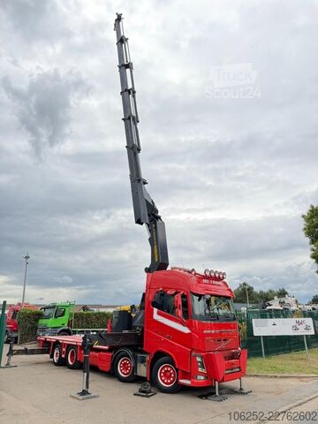 Lasteplattform Volvo FH 750 8x2 + PALFINGER PK92002 SH E (6x - 20m) ...
