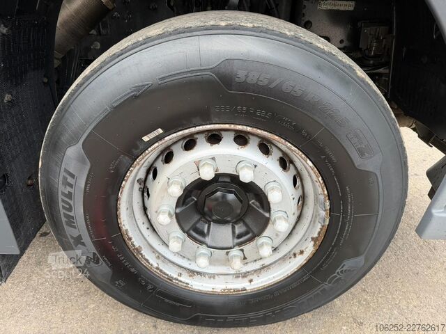 Lasteplattform Volvo FM 420 6x4 BAUSTOFF + KRAN PALFINGER PK18502 SH...