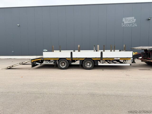 Nizki nakladalnik FAYMONVILLE MAX Trailer 2-AXES LOWLOADER 21T - ALU RAMPS - ...