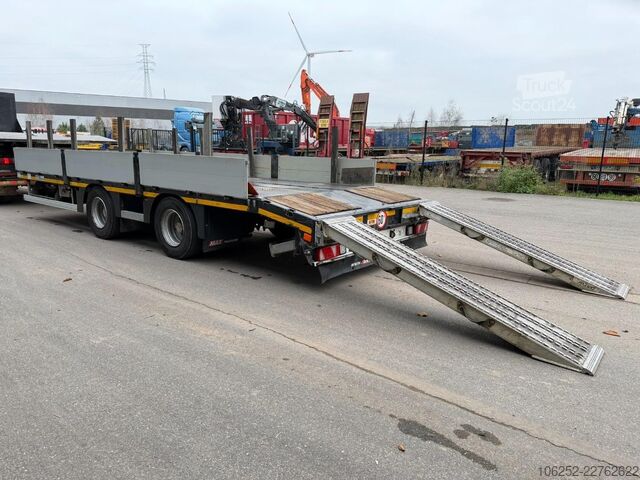 Nizki nakladalnik FAYMONVILLE MAX Trailer 2-AXES LOWLOADER 21T - ALU RAMPS - ...