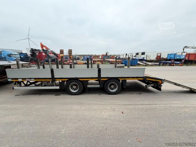 Nizki nakladalnik FAYMONVILLE MAX Trailer 2-AXES LOWLOADER 21T - ALU RAMPS - ...