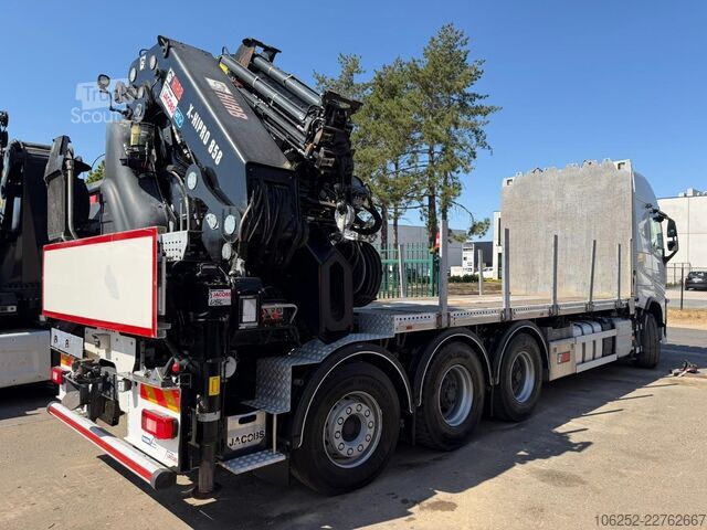 Πλατφόρμα φόρτωσης Volvo FH 420 8x4 PRITSCHE + (31m!) KRAN HIAB 858 E-7 ...
