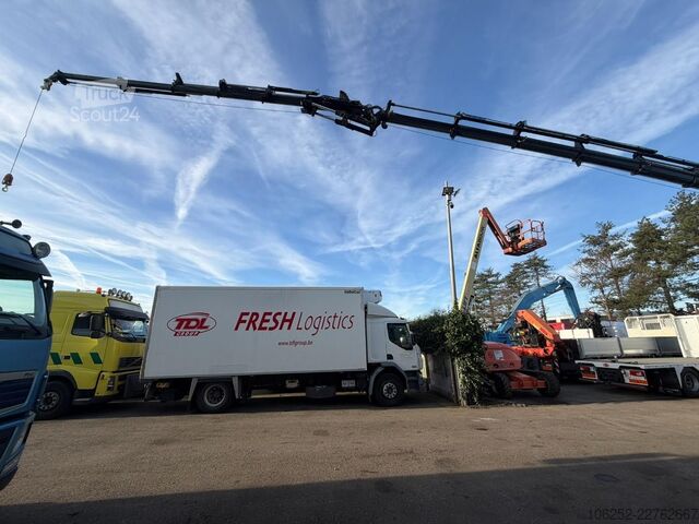 Πλατφόρμα φόρτωσης Volvo FH 420 8x4 PRITSCHE + (31m!) KRAN HIAB 858 E-7 ...