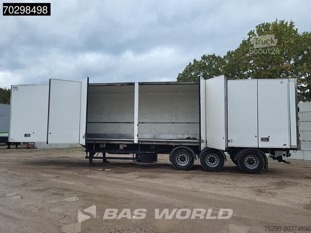Refrigerated/freezer transport Narko S8HB13R62 3 axles Trailing steering axle Side D...