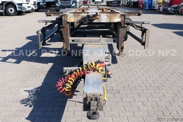 Remolque con chasis intercambiable SCHMITZ CARGOBULL SGF C2 BDF Wechselfahrgestell SAF-Achsen