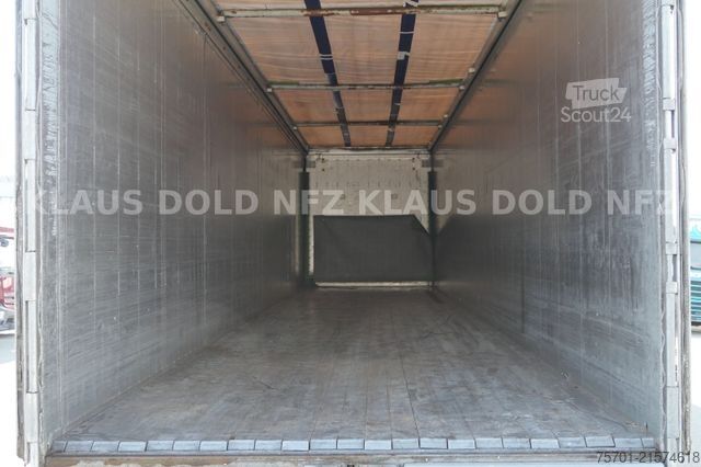 Semi-remorque fourgon SCHWARZMÜLLER Schubboden Seitliche Türen Liftachse Plane